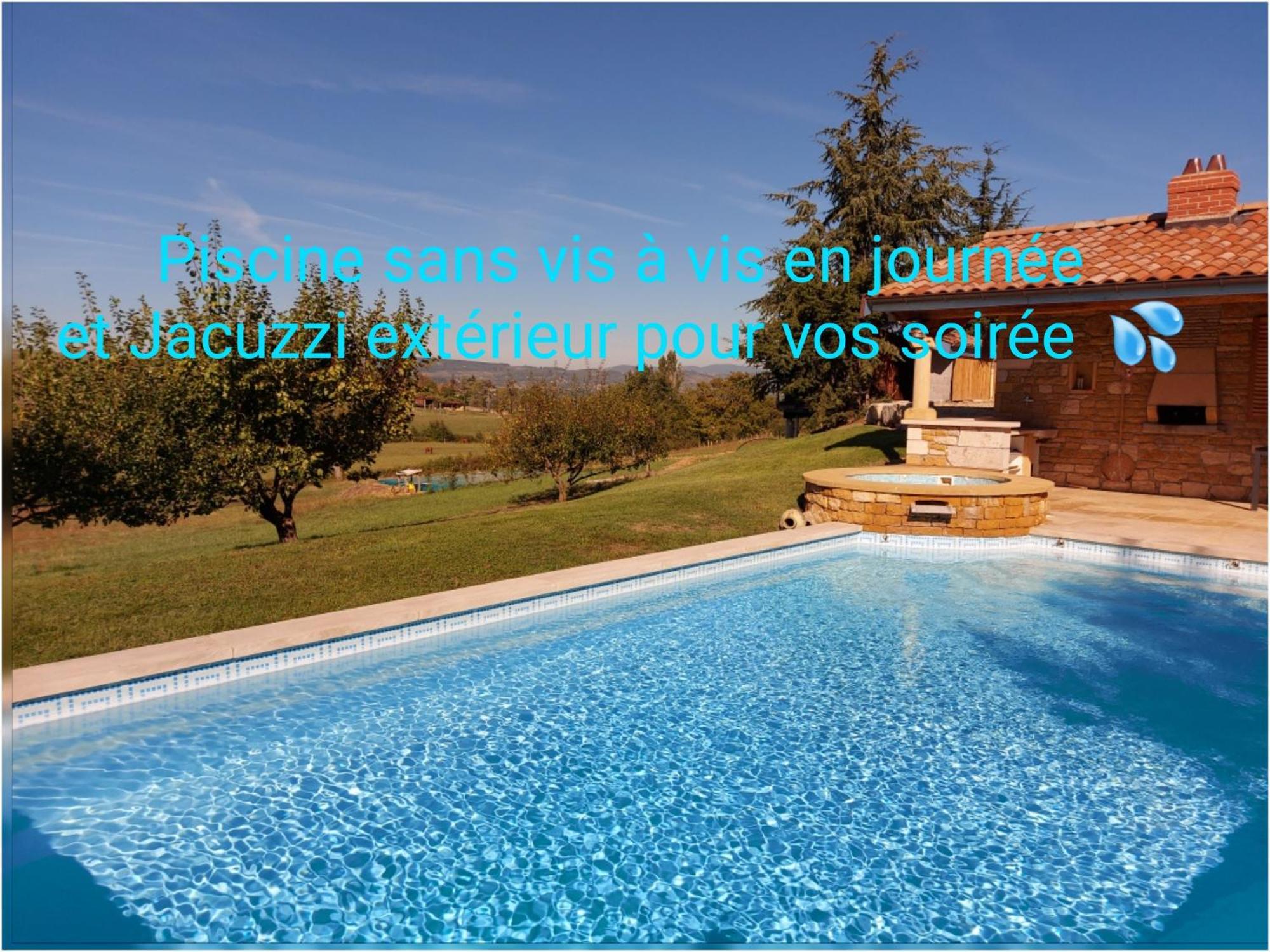 Gite Stone & Spa Chasselay ภายนอก รูปภาพ
